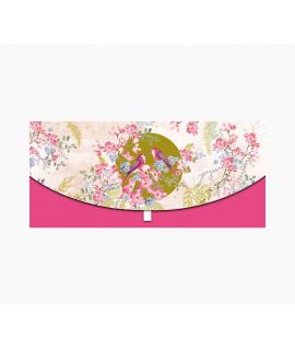 Pictura Tarjeta Money Cards - 21.3x9.6cm - Diseño Tematico de Pajaros y Flores - Incluye Sobre Blanco - Certificacion FSC