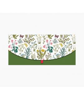 Pictura Tarjeta Money Cards - Formato Horizontal - Tematica de Flores - 21.3x9.6cm - Embolsada Individualmente - Incluye Sobre B