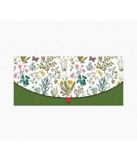 Pictura Tarjeta Money Cards - Formato Horizontal - Tematica de Flores - 21.3x9.6cm - Embolsada Individualmente - Incluye Sobre B