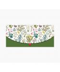 Pictura Tarjeta Money Cards - Formato Horizontal - Tematica de Flores - 21.3x9.6cm - Embolsada Individualmente - Incluye Sobre B