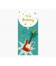 Pictura Tarjeta Money Cards - Tarjeta de Regalo Vertical - Tematica Guitarra - 9.6x21.3cm - Embolsada Individualmente en Celofan