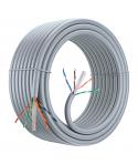Aiten Data Cable de Red Latiguillo Cat.6 UTP AWG23 - Longitud 100m - Color Gris