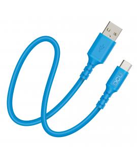 DCU Tecnologic Conexion USB Tipo C - USB a 2.0 - 1m - Color Azul