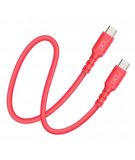 DCU Tecnologic Conexion USB Tipo C - USB Tipo C - 1m - Color Rojo
