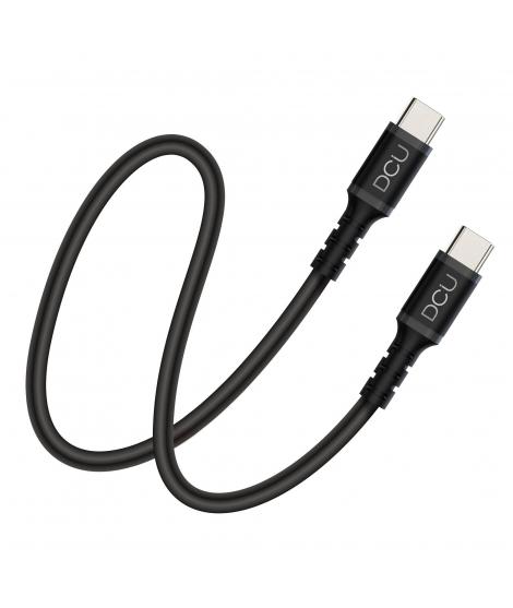 DCU Tecnologic Conexion USB Tipo C - USB Tipo C - 1.5m - Color Negro