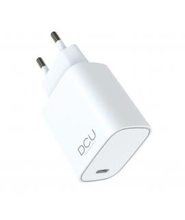 DCU Tecnologic Cargador Gan USB Tipo C PD 30W - Color Blanco
