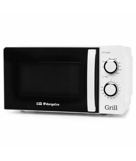 Orbegozo MIG 2130 Microondas Multifuncion - Capacidad 20L - Potencia 700W - Grill 900W - 5 Niveles de Potencia - Funcion Descong