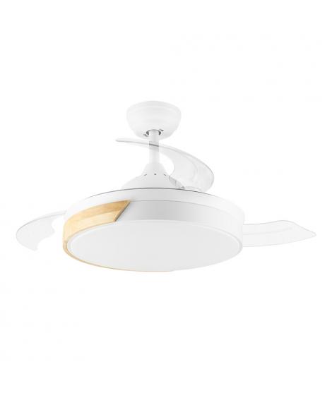 Orbegozo CP 136105 Ventilador de Techo Elegance Ventilador de Techo con Diseño Elegante y Funcionalidad Optima - Aspas Retractil