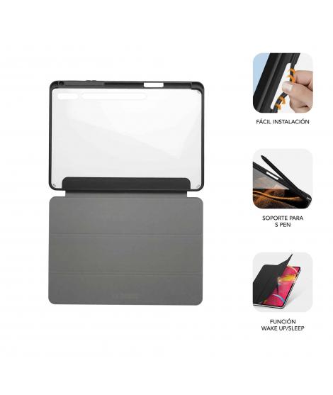 Subblim Funda Exclusiva para Samsung Galaxy Tab S9+/S9 FE+ 12,4? - Proteccion Total - Diseño Moderno - Material Resistente - Fac