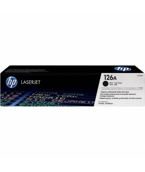 HP CE310A Negro Cartucho de Toner Original - 126A