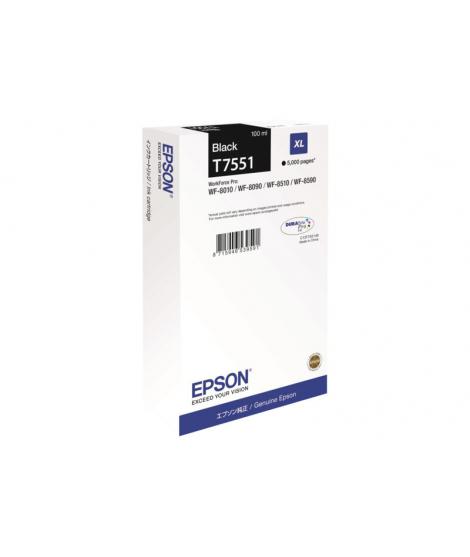Epson T7551 Negro Cartucho de Tinta Original - C13T755140/C13T75514N