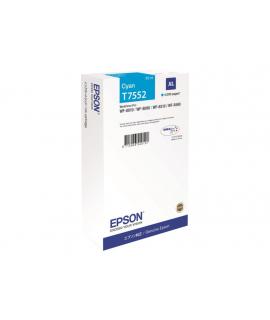 Epson T7552 Cyan Cartucho de Tinta Original - C13T755240/C13T75524N