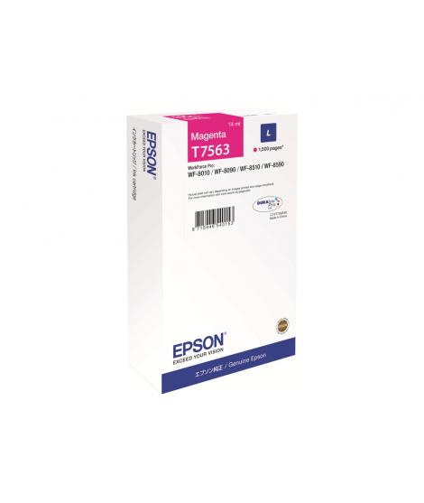 Epson T7563 Magenta Cartucho de Tinta Original - C13T756340/C13T75634N