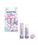 Giotto Candy Collection Pack de 2 Barras de Pegamento Mediano 20gr - Secado Rapido - Apto para Uso Escolar