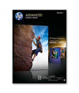 HP Q5456A Papel Fotografico Advanced Glossy 25 Hojas A4 250gr