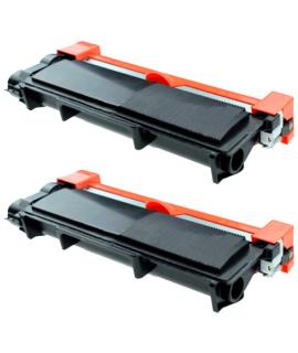 Brother TN2320/TN2310 Negro Pack de 2 Cartuchos de Toner Genericos