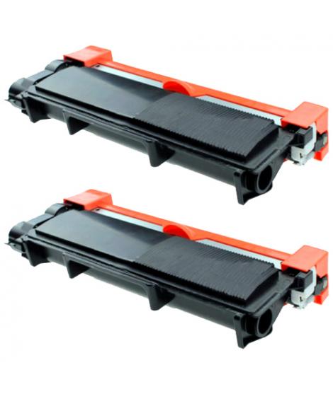 Brother TN2320/TN2310 Negro Pack de 2 Cartuchos de Toner Genericos