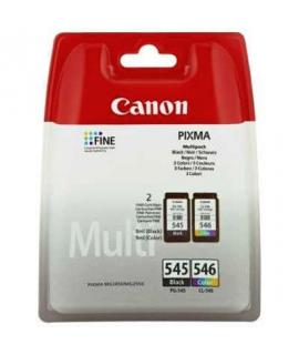 Canon PG545 Negro + CL546 Color Pack de Cartuchos de Tinta Originales - 8287B005