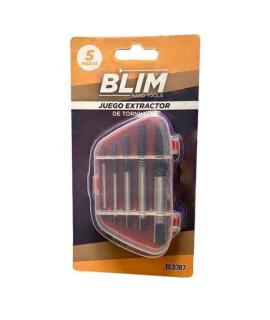 Blim Juego Extractor de Tornillos 5 Pcs