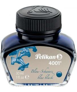 Pelikan Tinta 4001 No.78 - Frasco 30ml - Asegura el Perfecto Funcionamiento de la Estilografica - Color Azul/Negro