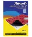 Pelikan Paquete de 10 Papel Carbon Interplastic 1022G - Ideal para Copias Precisas y Limpias - Color Negro