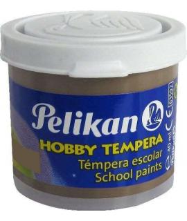 Pelikan Tempera Escolar Frasco 40ml - Facil de Lavar - Ideal para uso Escolar - Color Violeta