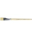 Pelikan Pincel Serie 613F N. 18 - Pelo Natural - para Colores Pastosos - Oleo, Acrilico y Tempera - Mango de Madera
