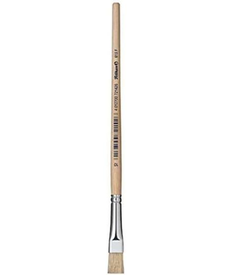 Pelikan Pincel Serie 613F N. 20 - Pelo Natural - para Colores Pastosos - Oleo, Acrilico y Tempera - Mango de Madera