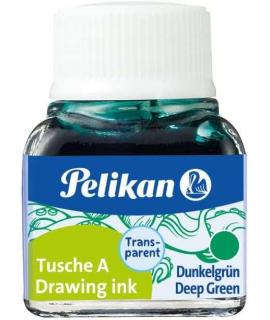 Pelikan Tinta China 523 10ml N.7 - Botella de 10ml - Ideal para Dibujo y Caligrafia - Resistente al Agua y de Secado Rapido - Co