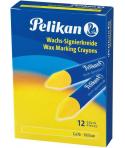 Pelikan Barra para Marcar 772/12 - 12mm - Tinta Fluorescente - Punta Biselada - Resistente al Agua - Color Amarillo