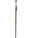 Pelikan Pincel Serie 613F Nº12 - Pincel de Punta Plana de Pelo Natural - para Colores Pastosos - Ideal para Oleo, Acrilico y Tem
