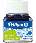 Pelikan Tinta China 523 10ml N.8 - 10ml - Ideal para Dibujo y Caligrafia - Resistente al Agua - Color Azul Cobalto