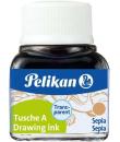 Pelikan Tinta China 523 10ml N.15 - 10ml - Tinta de Alta Calidad - Ideal para Dibujo y Caligrafia - Color Sepia