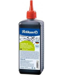 Pelikan Tinta China 523 - 1 Litro - Ideal para Dibujo y Caligrafia - Resistente al Agua - Secado Rapido - Color Negro