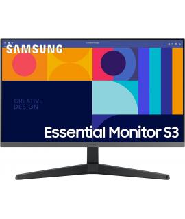 Samsung Essential S3 Monitor 24" LCD IPS FullHD 1080p 100Hz Freesync - Respuesta 4ms - Angulo de Vision 178° - HDMI, DisplayPort
