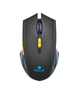 NGS GMX-200 Raton Inalambrico Gaming - 3200dpi - 7 Botones - Luces LED - Color Negro