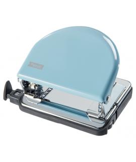 Petrus 52 Retro Taladro Perforador Metalico - Hasta 20 Hojas - Marcas de Formato - Facil Vaciado - Punzones 5.5mm - Color Fonda