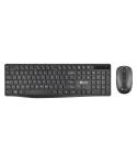 NGS Kit de Teclado y Raton Inalambrico Multidispositivo - Color Negro