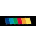 Enri Bloc Espiral 80 Hojas Cuadricula 4x4mm - Tamaño 12º - Ideal para Apuntes - Tapa Blanda en Colores Surtidos