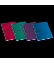 Enri Status A4+ Cuaderno Espiral Microperforado - Tapa Extradura - 120 Hojas - Colores Surtidos
