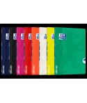 Oxford School Classic Openflex A4 - Tapa de Plastico Resistente - Libreta Grapada 5x5 con Margen - 48 Hojas de Papel de Alta Cal