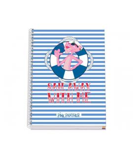 Dohe Cuaderno en Espiral A4 - 228x300mm - Tapa Dura con Carton Forrado - 100 Hojas de Papel Offset de 90gr - Cuadricula de 5mm