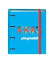 Dohe Cuaderno de Carton Forrado - 35mm - Anillas Niqueladas - 100 Hojas Offset 90g - Cuadricula 5mm - 4 Separadores Polipropilen