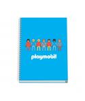Dohe Cuaderno en Espiral de Tapa Dura A4 - 228x300mm - Cubierta en Carton Forrado con Papel Impreso a Todo Color y Plastificado 