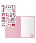 Dohe Beautiful Pack de 6 Tarjetas de Felicitacion para Padres - 11.5x17cm - Impresion a Todo Color - Estampaciones con Pelicula 
