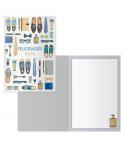 Dohe Galan Pack de 6 Tarjetas de Felicitacion para Padres - 11.5x17cm - Impresas a Todo Color - Estampaciones con Pelicula de Co