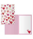 Dohe Love Pack de 6 Tarjetas de Felicitacion para Parejas - 11.5x17cm - Impresas a Todo Color - Estampaciones con Pelicula de Co