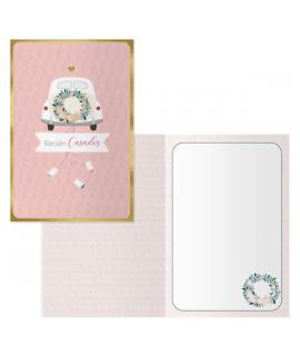 Dohe Tarjeta de Felicitacion para Parejas - 11.5x17cm - Impresas a Todo Color - Estampaciones con Pelicula de Color - Estampacio