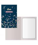 Dohe Pack de 6 Tarjetas de Felicitacion de San Valentin - 11.5x17cm - Impresion a Todo Color - Estampaciones con Pelicula de Col