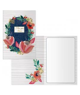 Dohe Tarjeta de Felicitacion Dia de la Madre - 11.5x17cm - Impresas a Todo Color - Estampaciones con Pelicula de Color - Estampa